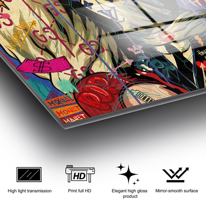 Wallity UV-838 Multicolor 50 x 50 cm Wallity UV-838 Multicolor 50 x 50 cm